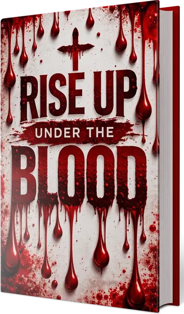 Rise Up Under the Blood, shown as a hardcover book