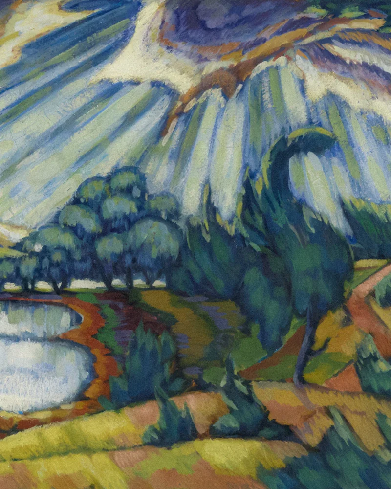 Painterly style example